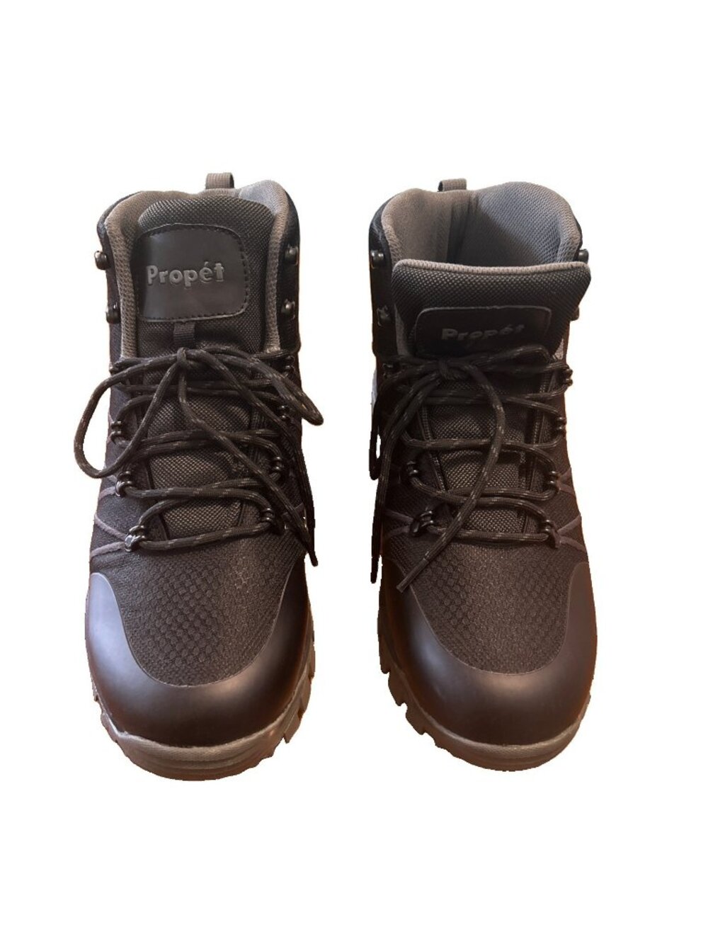Propet Men’s 14 M (D) Traverse MBA042K Men's Hiking Boot Black Gray